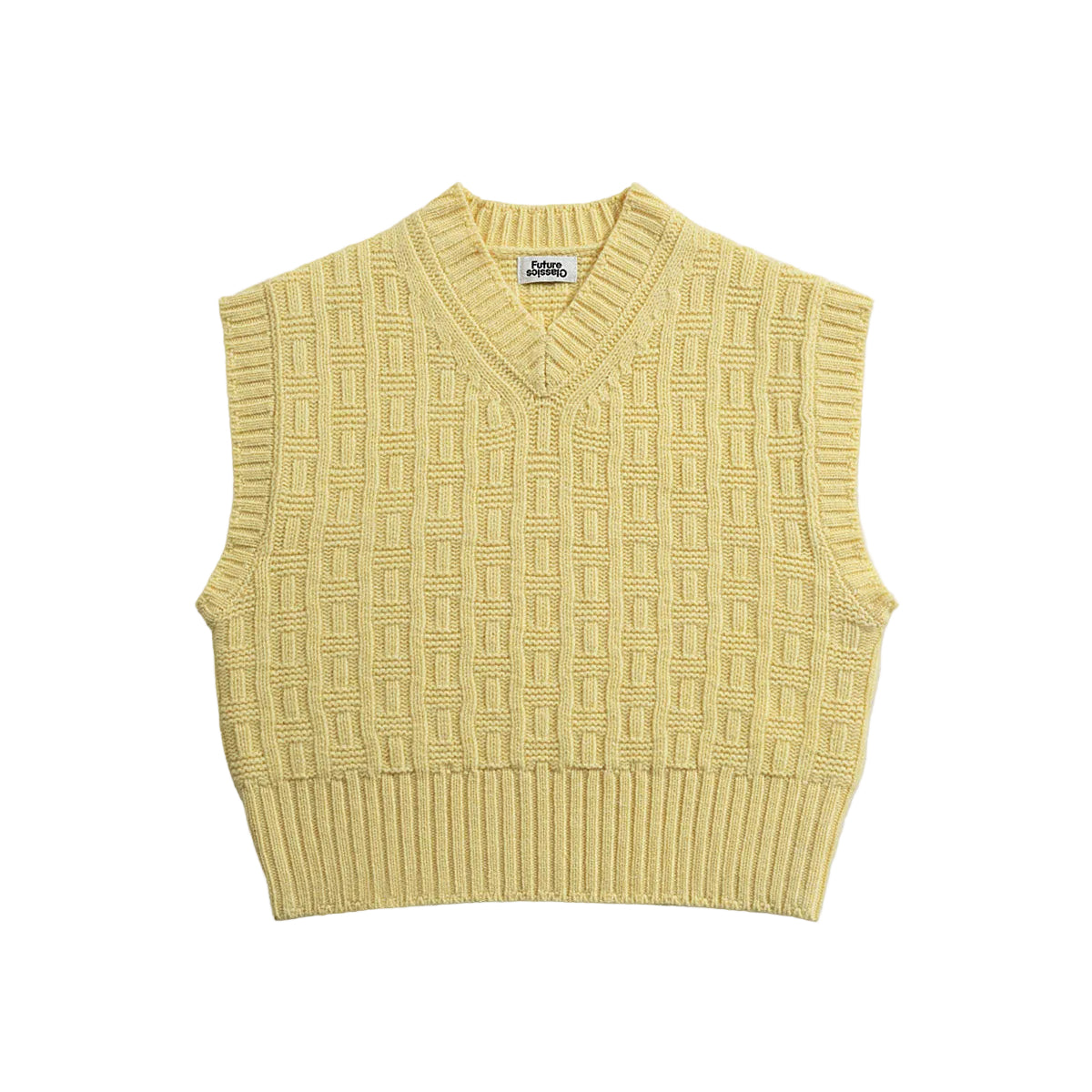Oversized Knitted Vest