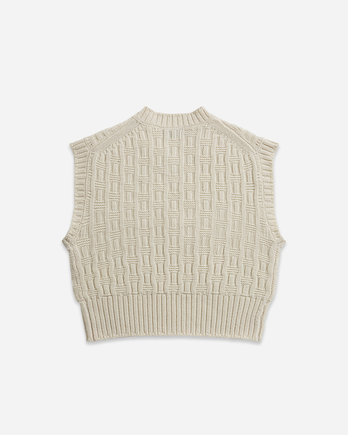 Oversized Knitted Vest
