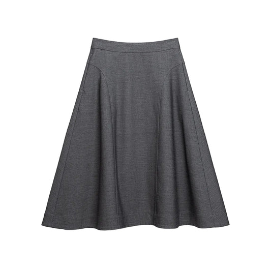Panel Flare Skirt