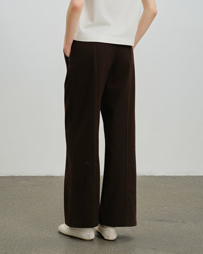 Panel Jeans Coffee Bean