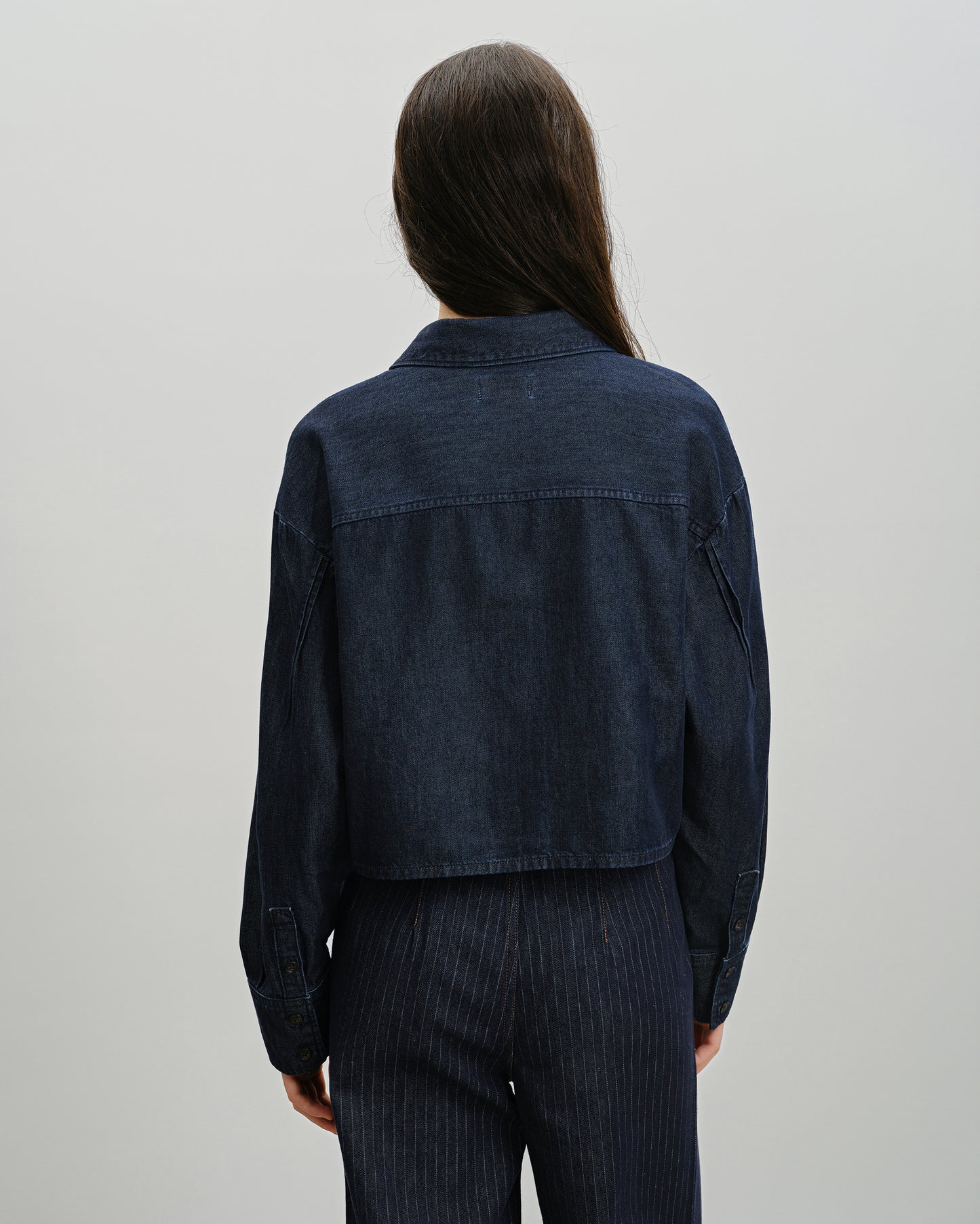 Rinse Wash Pintucks Shirt