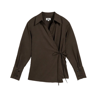 Pleated Sleeves Overshirt