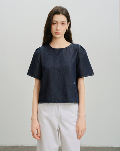 Rinse Wash Puff Blouse