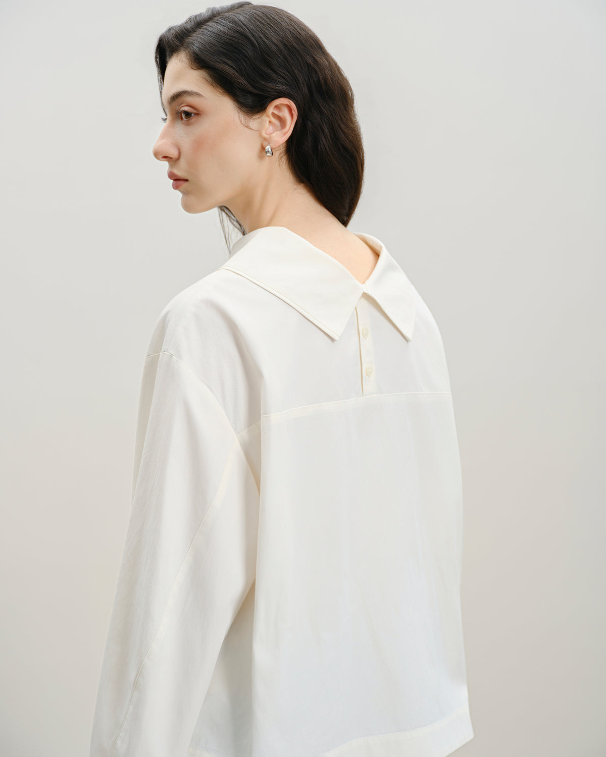 Reversed Collar Top