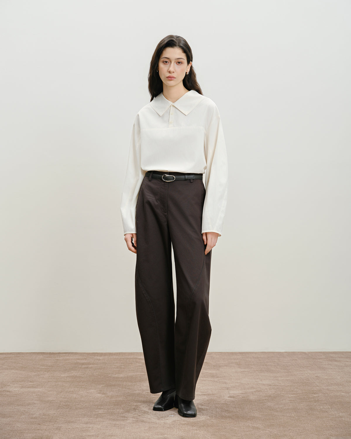 Reversed Collar Top