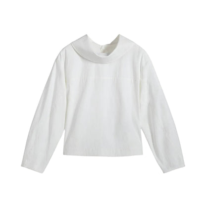 Reversed Collar Top