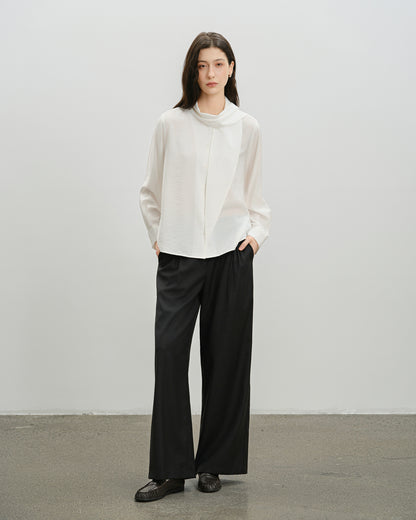 Micro Pleats Trousers