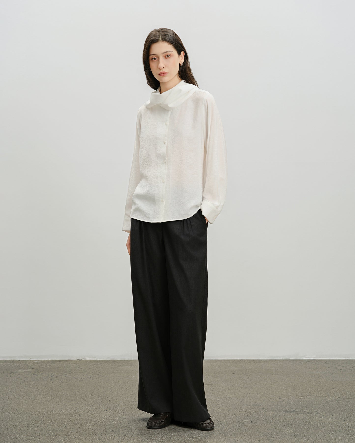 Micro Pleats Trousers