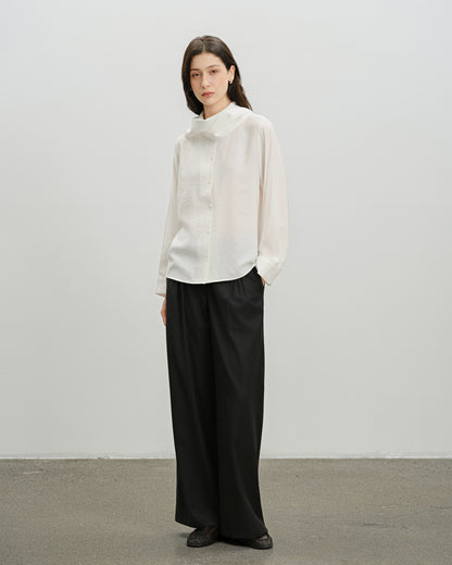 Micro Pleats Trousers