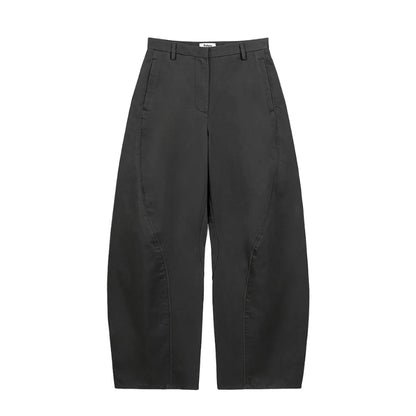 Sculpted Seam Barrel Pants