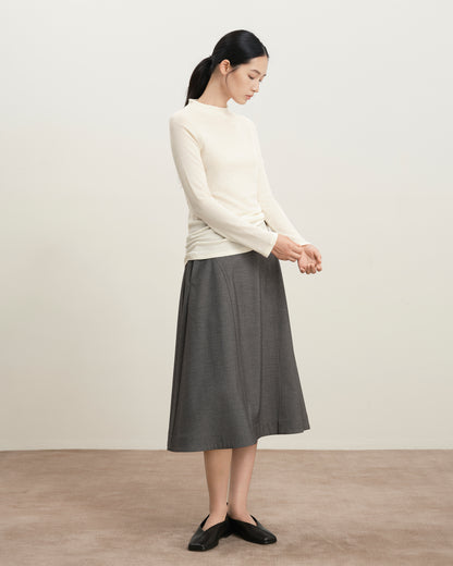 Panel Flare Skirt