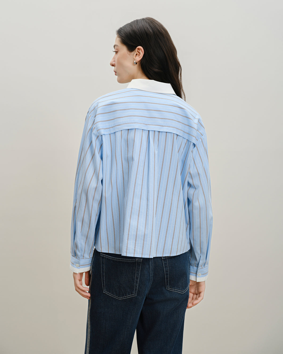 Striped Boxy Shirt
