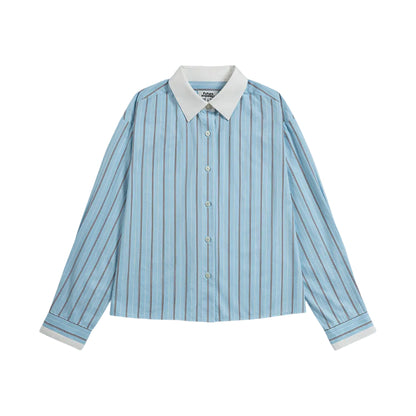 Striped Boxy Shirt