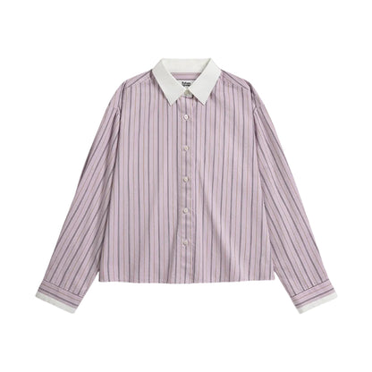 Striped Boxy Shirt