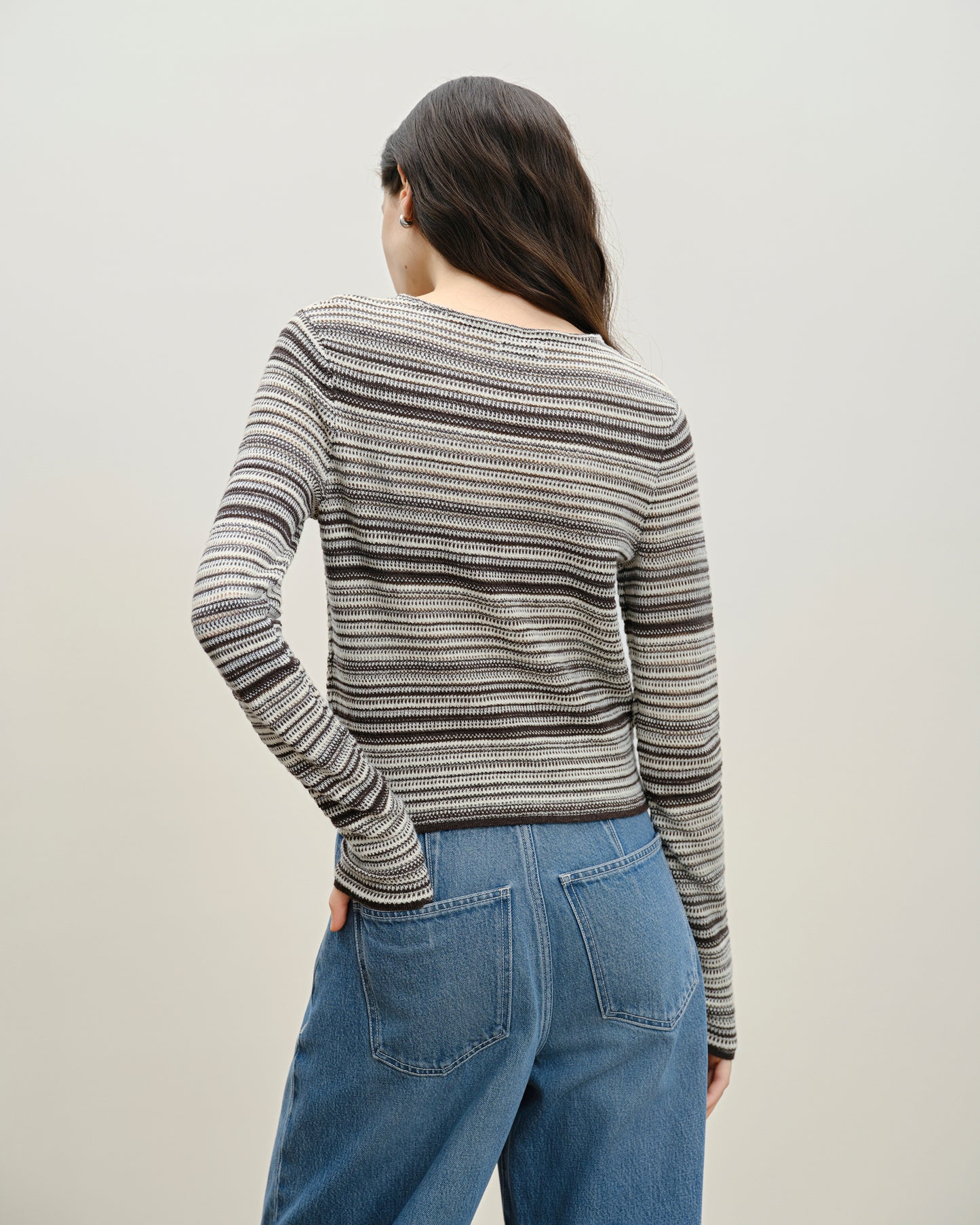 Striped Crewneck Pullover