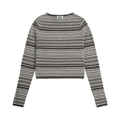 Striped Crewneck Pullover