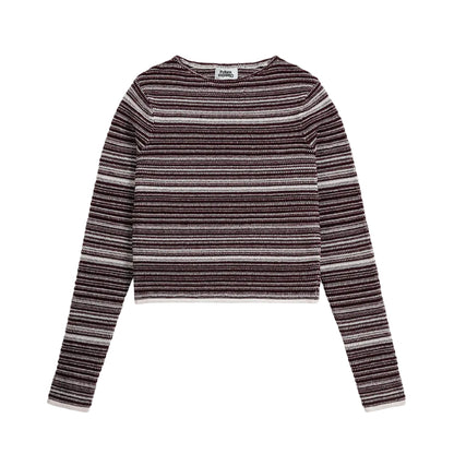 Striped Crewneck Pullover