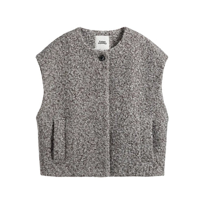 Teddy Pile Vest