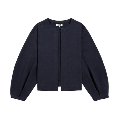 Textured Split Cardigan