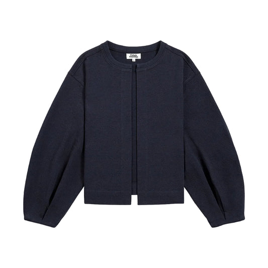 Textured Split Cardigan