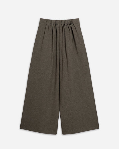 Tufted Waist Baggy Trousers
