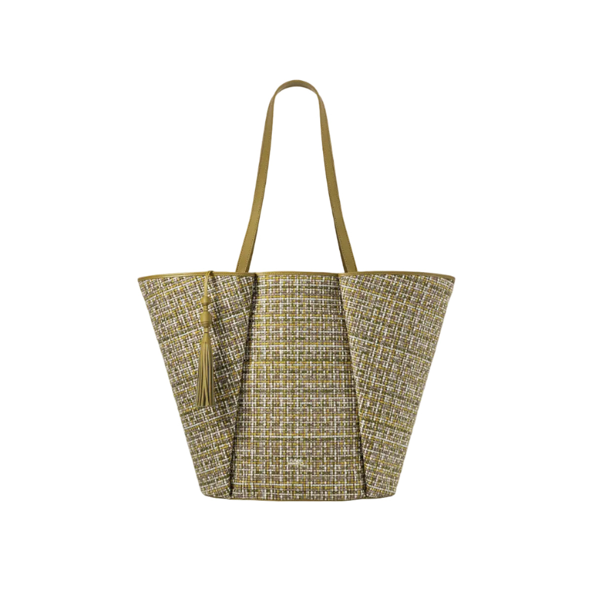 Large Lamp Shade Tweed Tote