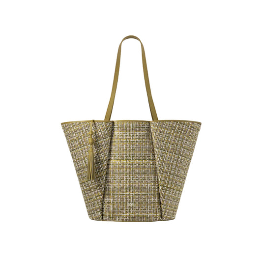Large Lamp Shade Tweed Tote