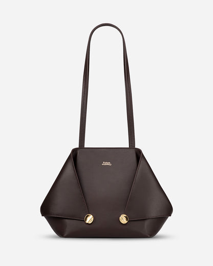 Small Collar Nappa Tote