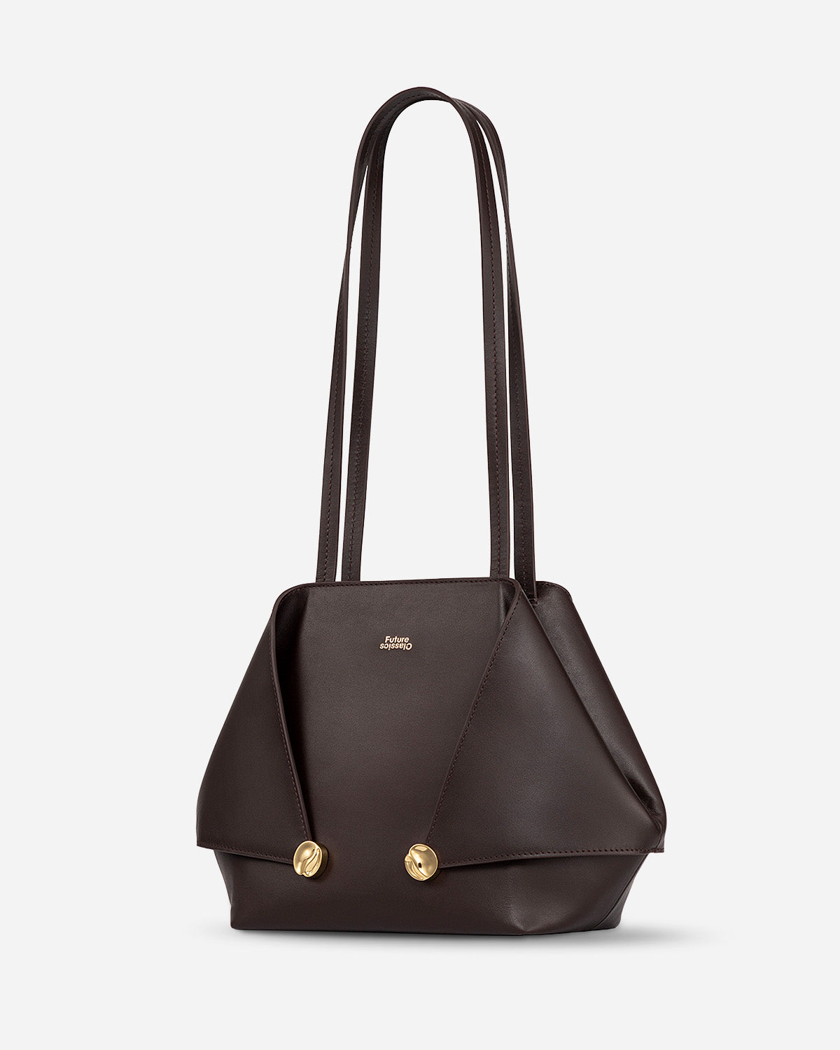 Small Collar Nappa Tote