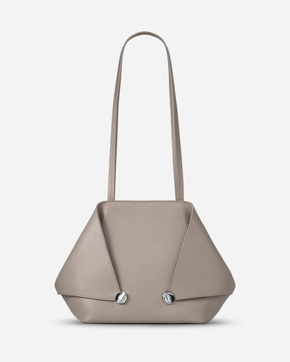 Small Collar Nappa Tote