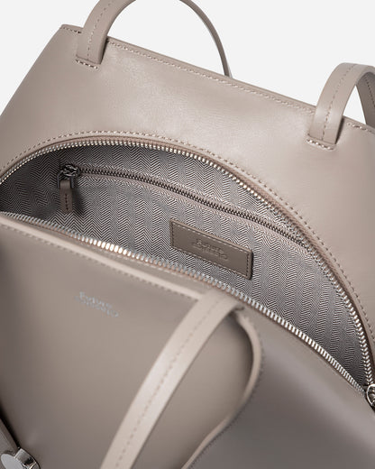 Small Collar Nappa Tote