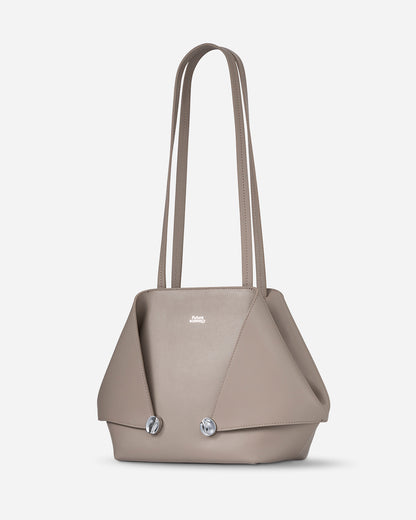 Small Collar Nappa Tote