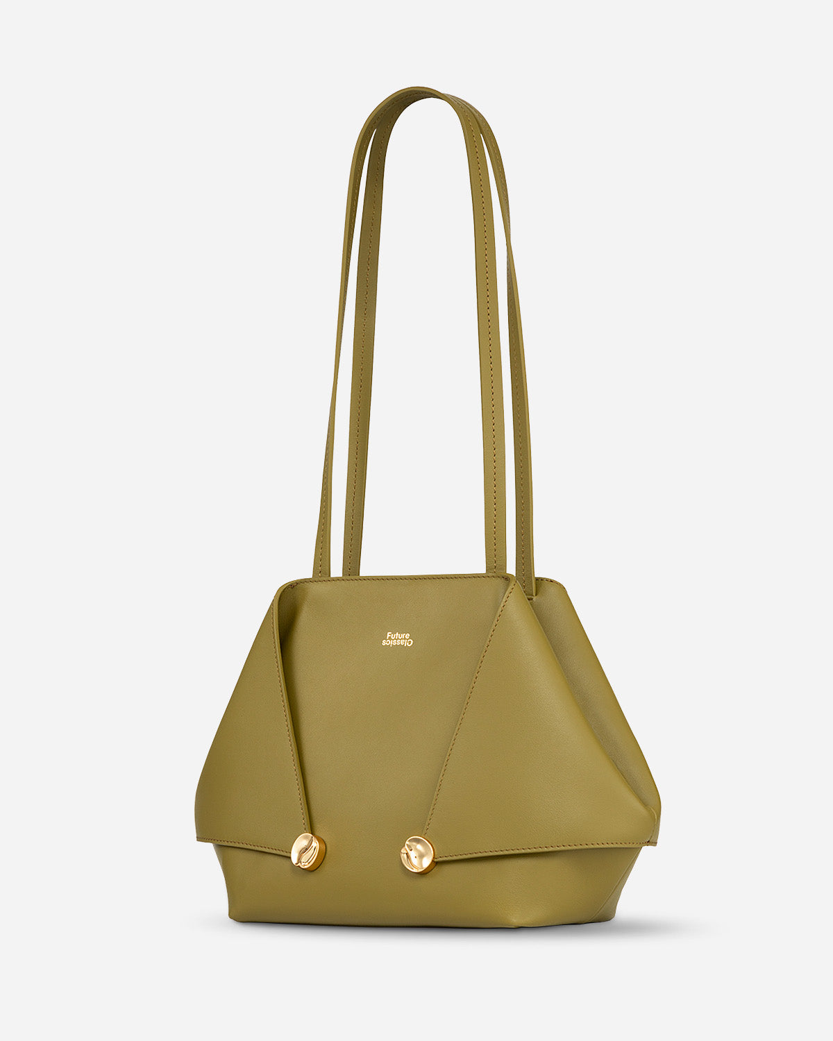 Small Collar Nappa Tote