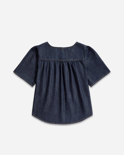 Rinse Wash Puff Blouse