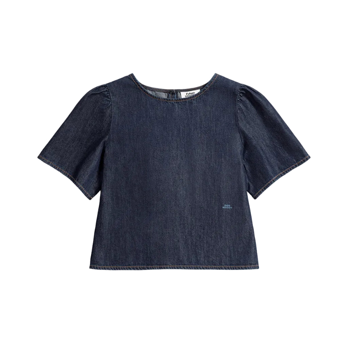 Rinse Wash Puff Blouse