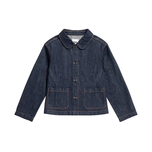 Pinstripe Peter Pan Jacket