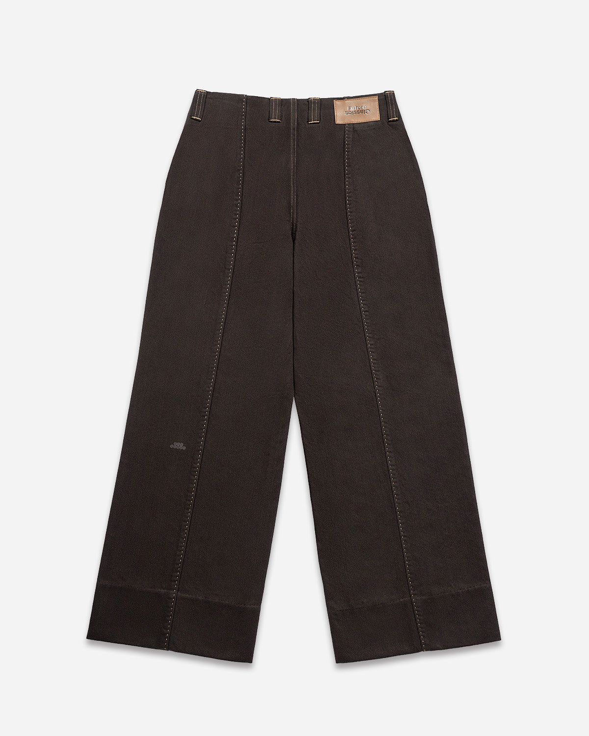 Panel Jeans Coffee Bean