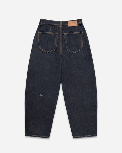 Structured Barrel Jeans