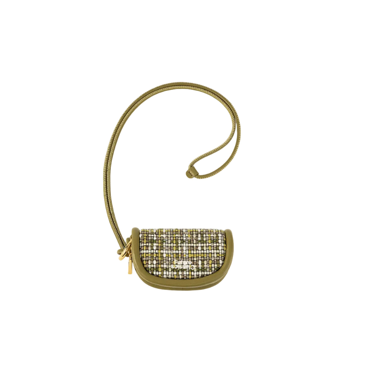 Micro Loaf Tweed Zip Pouch
