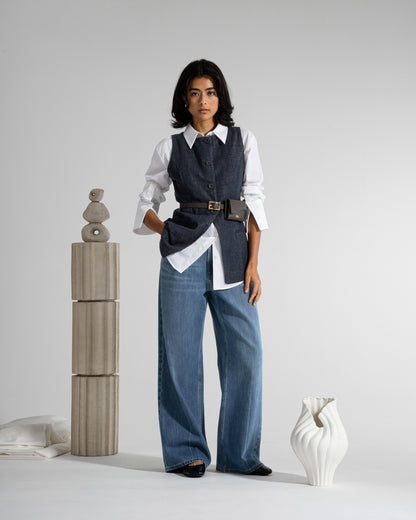 Denim Waistcoat
