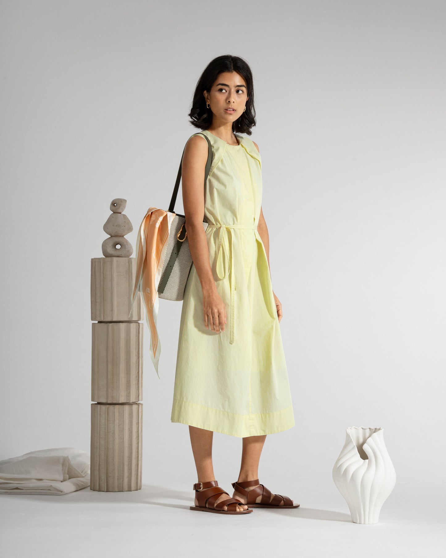 Pleated Dress