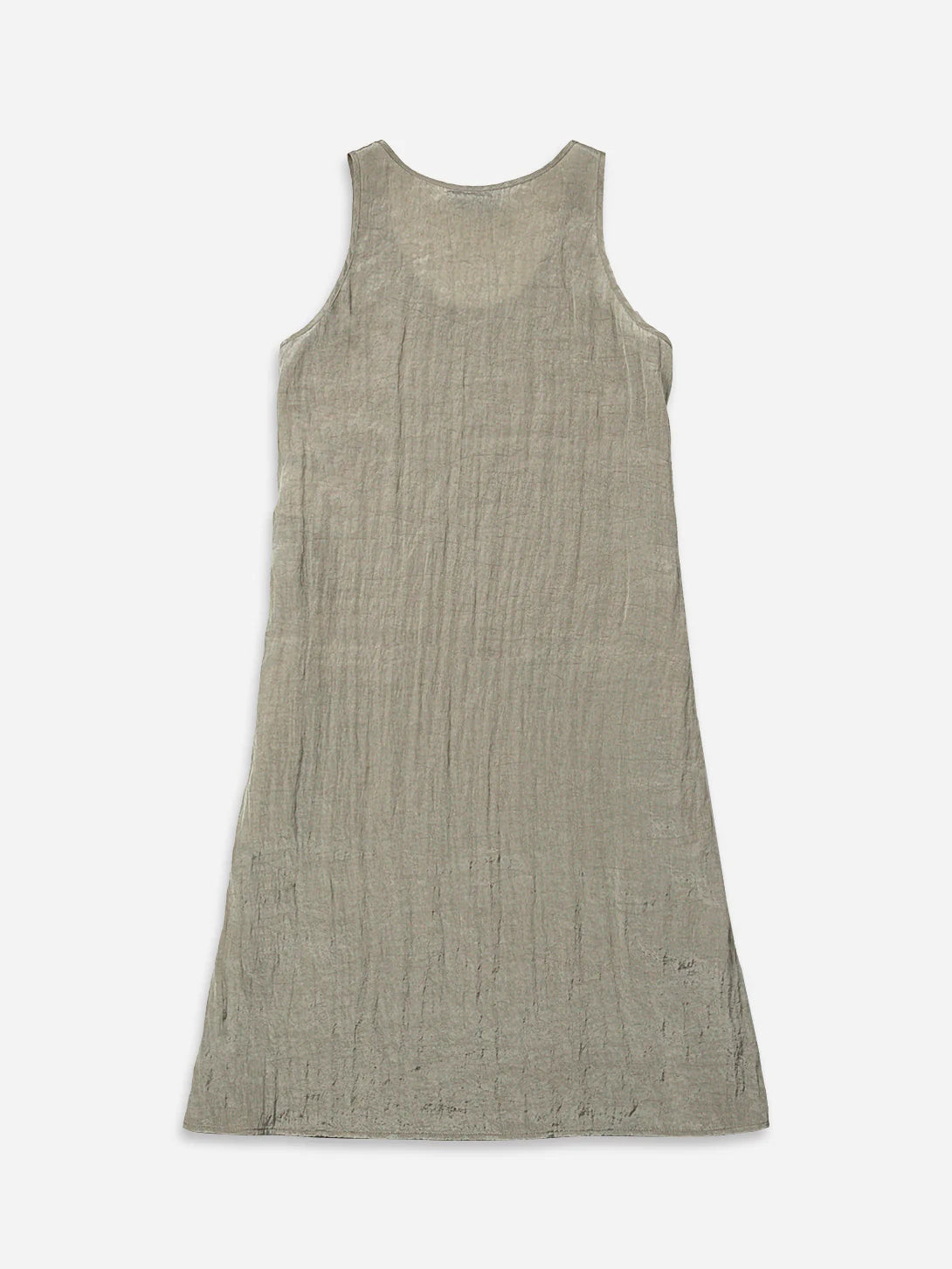 Crinkle Slit Dress