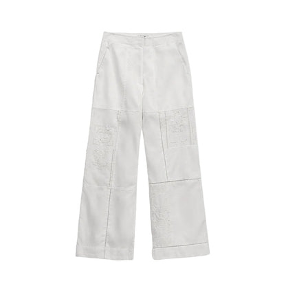 Patchwork Oeuvres Pants