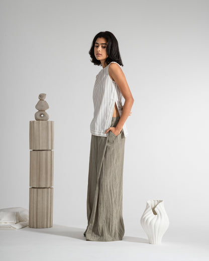 Crinkle Fluid Pants