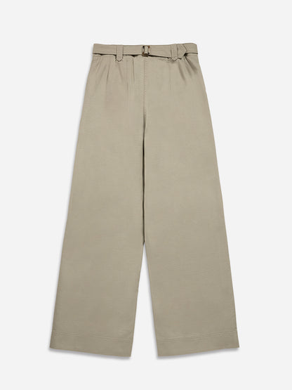 Belted Wide Leg Pants