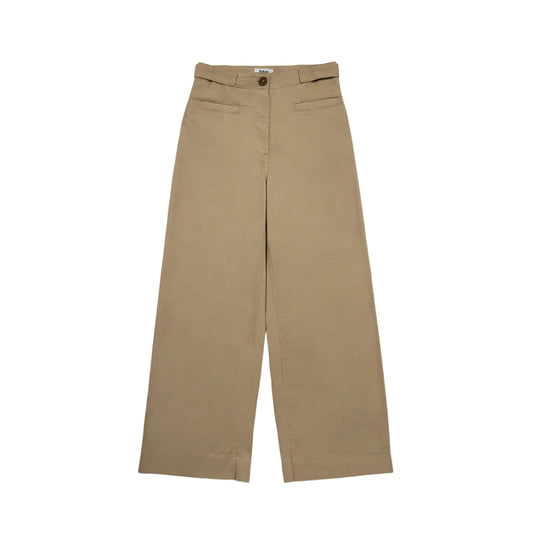 Belted Wide Leg Pants