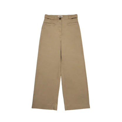 Belted Wide Leg Pants