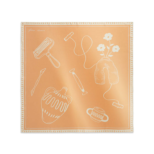 Oeuvres Printed Scarf