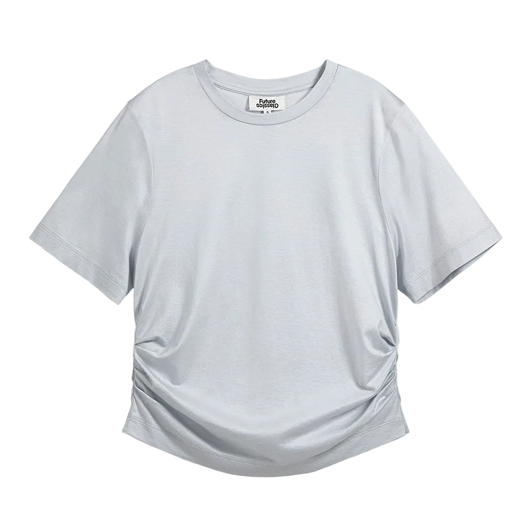 Gathered Waist SS Tee