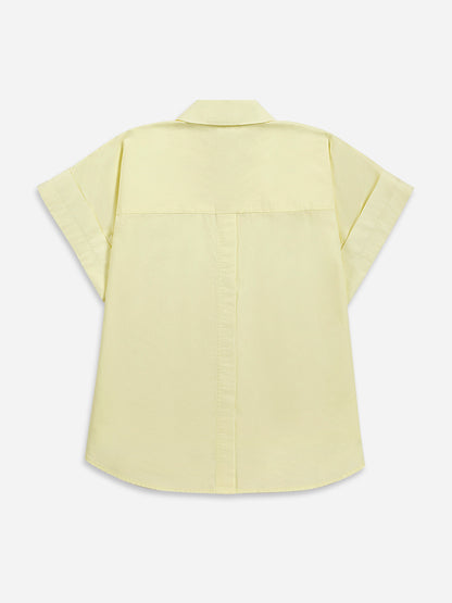 Back Slit SS Shirt